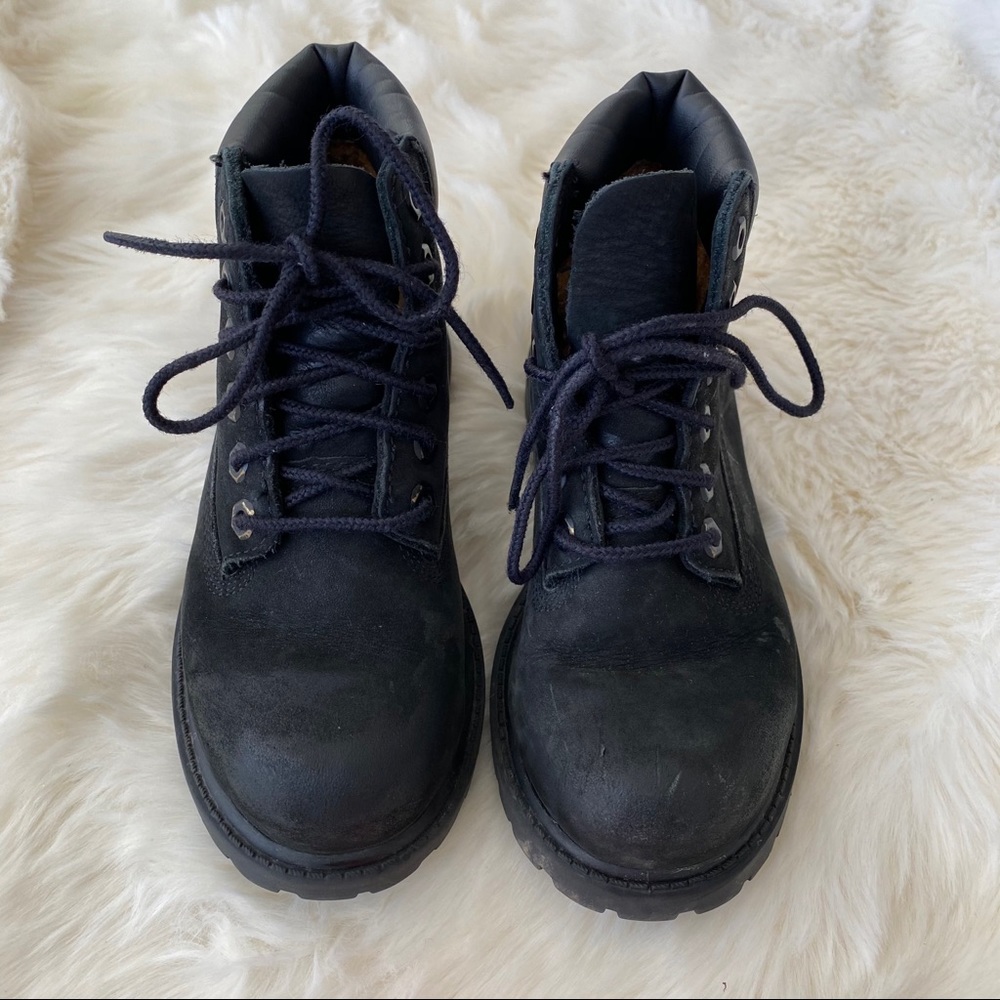 Timberland black toddler boots 12807-4530 - Picture 2 of 9